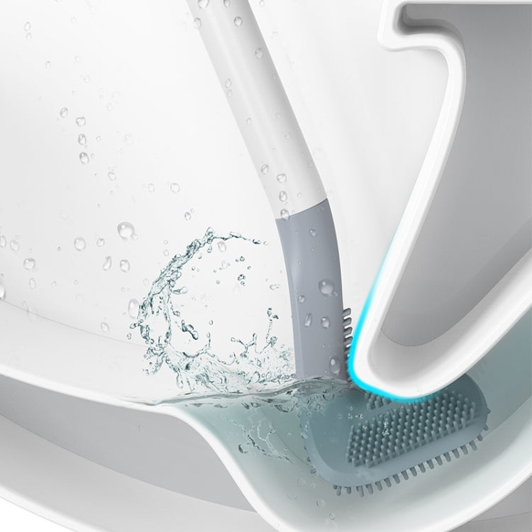 Scopino WC golf con base impermeabile apertura automatica