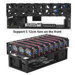 Telaio aperto per PC con staffa fissa 6-8 schede