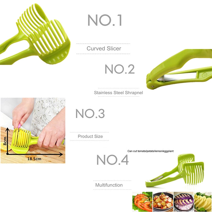 Utensile multifunzione affettatrice frutta e verdura 19cm