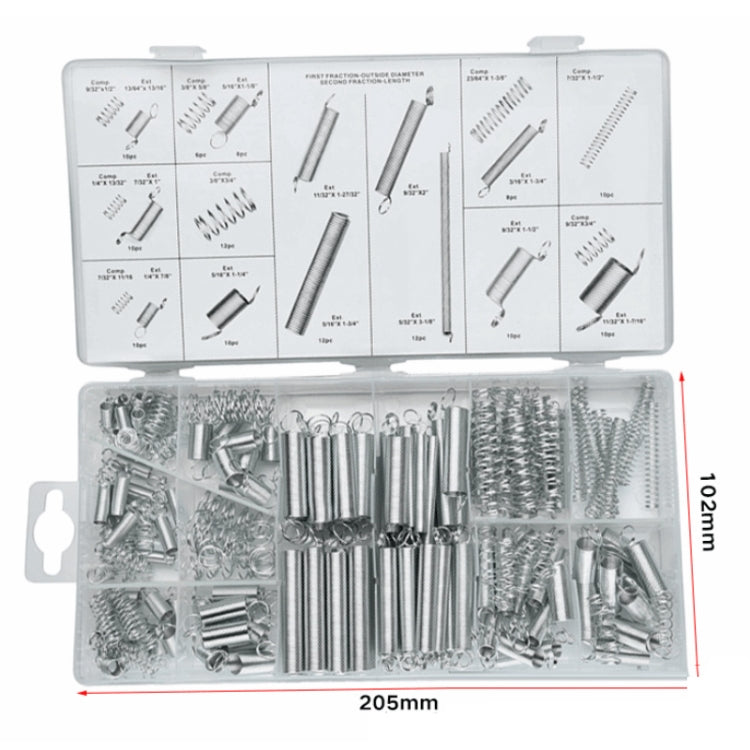 Set molle zincate multiuso 200 pezzi con scatola