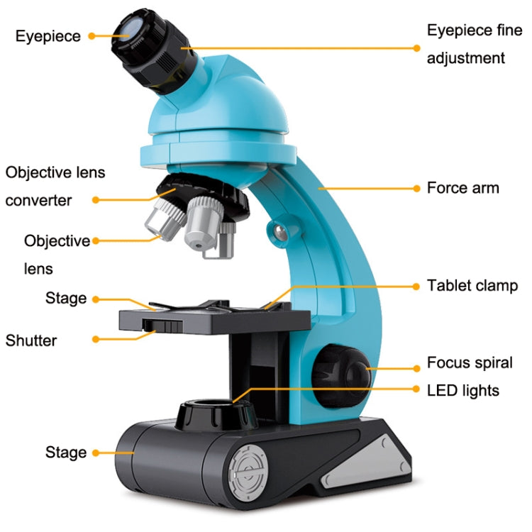 Microscopio grandangolare per bambini 1200x GB002