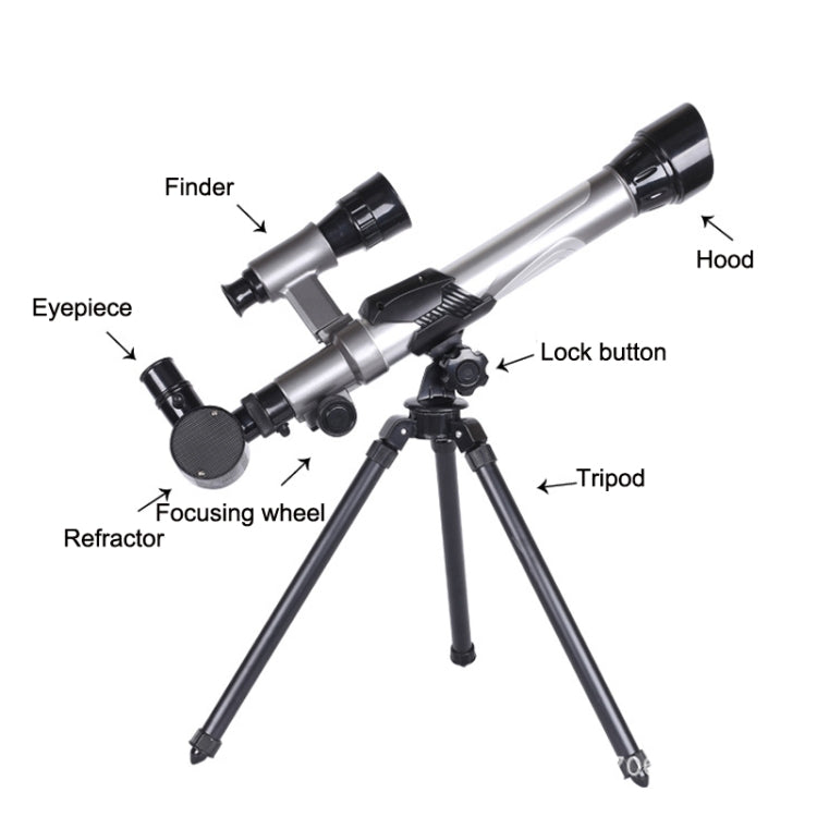 Telescopio astronomico C2130 20X-40X HD con oculare multiplo