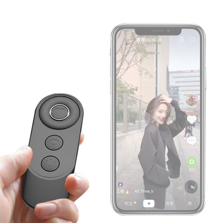 Telecomando Bluetooth Selfie Nero compatibile Bluetooth 4.0