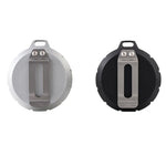 Contenitore portatile per pillole in acciaio inox 8x8x5 cm