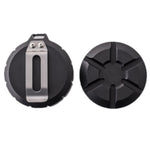 Contenitore portatile per pillole in acciaio inox 8x8x5 cm