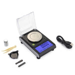 Bilancia elettronica per gioielli 50g precisione 0,001g