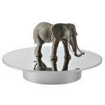Giradischi girevole per riprese video con espositore girevole USB da 25 cm, Black Mirror, White Mirror, Golden Mirror, Silver Mirror, White+White Velvet, White+Black Velvet, White Bottom Frosted, Black Bottom Frosted, Black+Black Velvet
