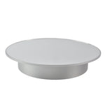 Giradischi girevole per riprese video con espositore girevole USB da 25 cm, Black Mirror, White Mirror, Golden Mirror, Silver Mirror, White+White Velvet, White+Black Velvet, White Bottom Frosted, Black Bottom Frosted, Black+Black Velvet