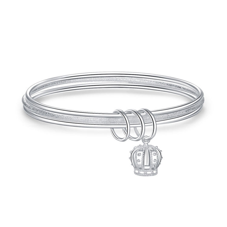 Bracciale donna a tre anelli regolabile in rame