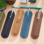 Portapenne in vera pelle singolo Small o Large