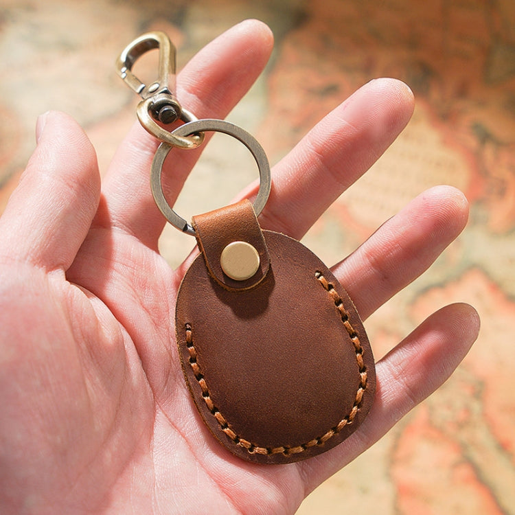 Set 3 porta tessere in pelle vintage per controllo accessi