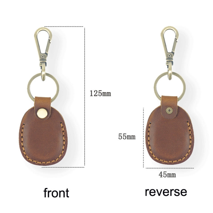 Set 3 porta tessere in pelle vintage per controllo accessi