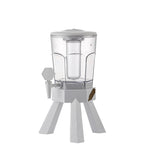 Barile birra 3L con rubinetto contenitore acrilico