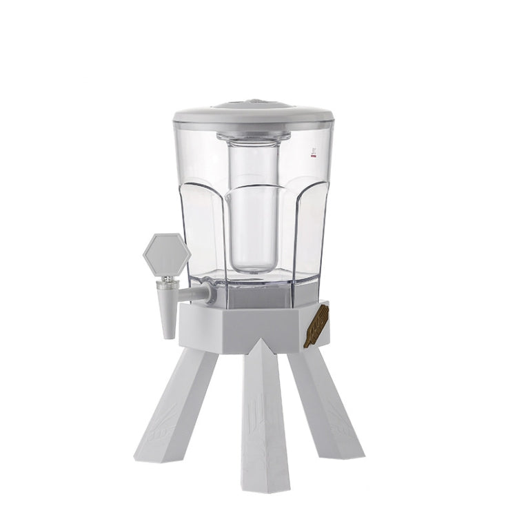 Barile birra 3L con rubinetto contenitore acrilico