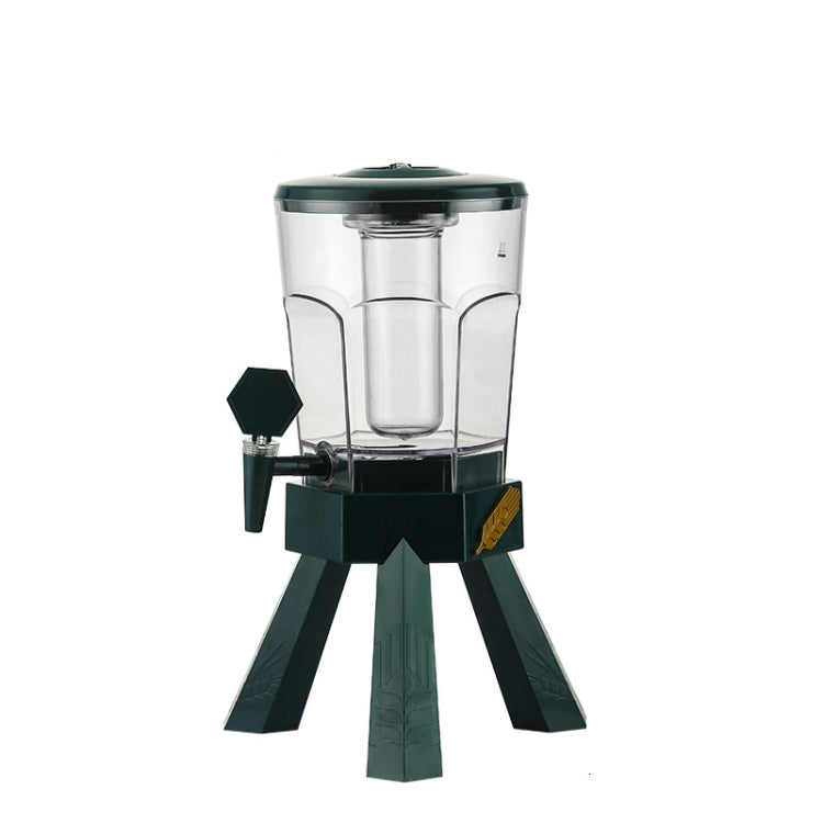 Barile birra 3L con rubinetto contenitore acrilico