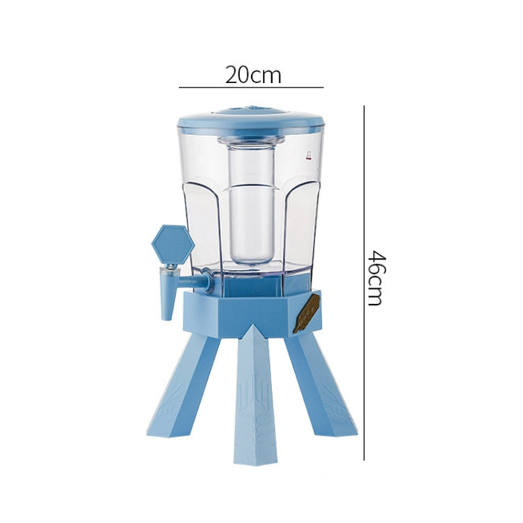 Barile birra 3L con rubinetto contenitore acrilico