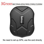 Localizzatore GPS veicoli TK905 3G e 4G con batteria 5000mAh