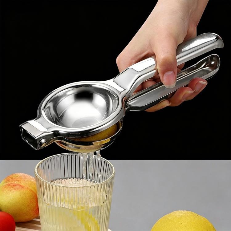 Spremiagrumi manuale in acciaio inox 3 pezzi