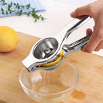 Spremiagrumi manuale in acciaio inox 3 pezzi