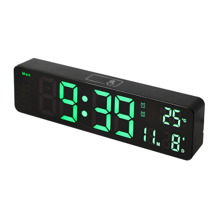 Sveglia digitale LED con display temperatura e timer 30cm