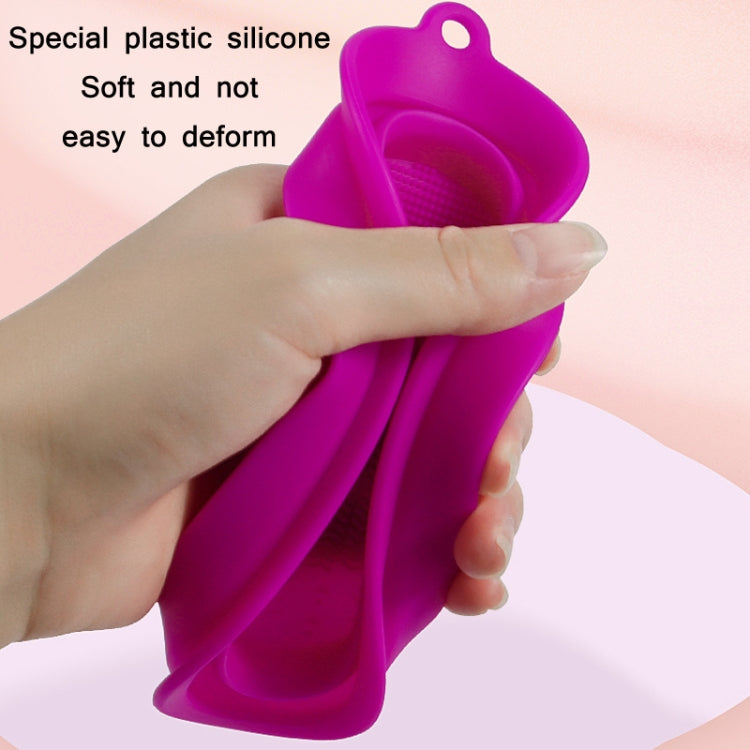 Tampone pulizia pennelli trucco in silicone 2 pezzi