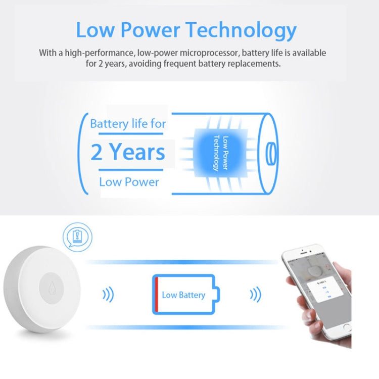 Rilevatore perdite d’acqua smart EV-WI-3 con app e IP66 - immagine 4