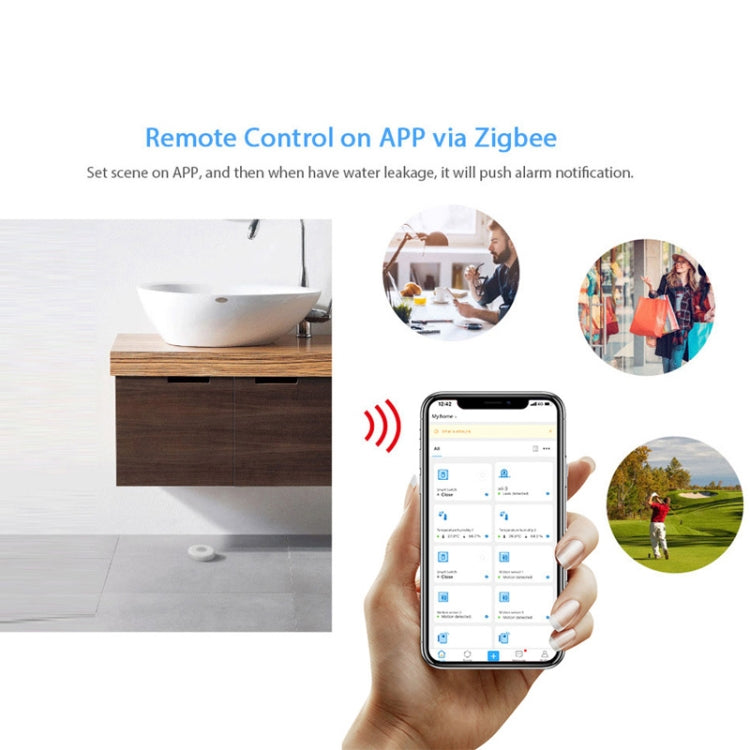 Rilevatore perdite d’acqua smart EV-WI-3 con app e IP66 - immagine 6