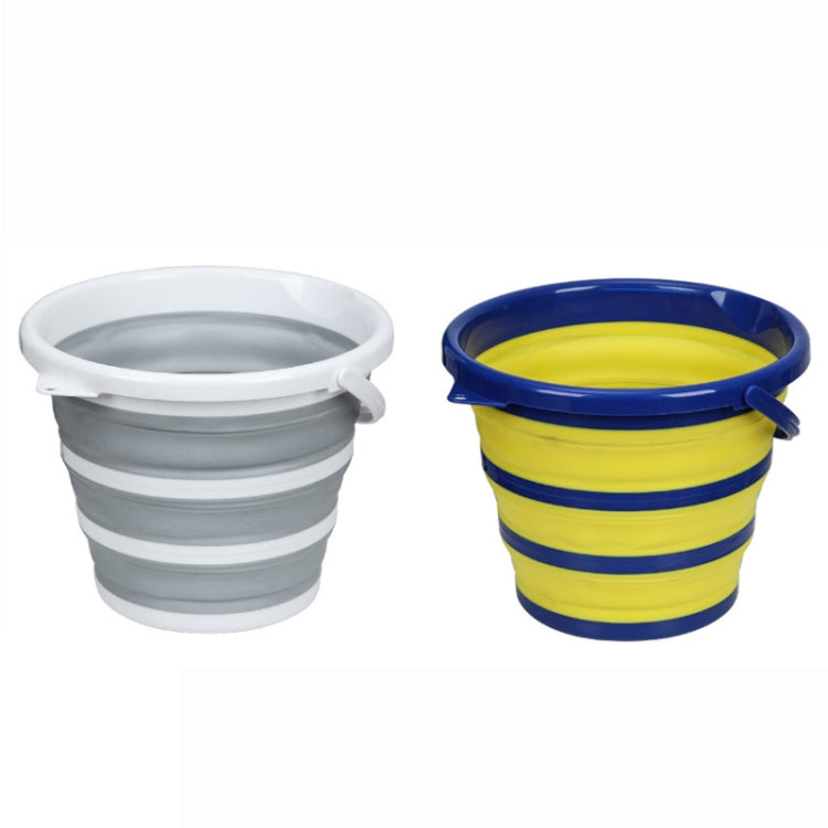 Secchio pieghevole in silicone 10 litri per casa e esterno