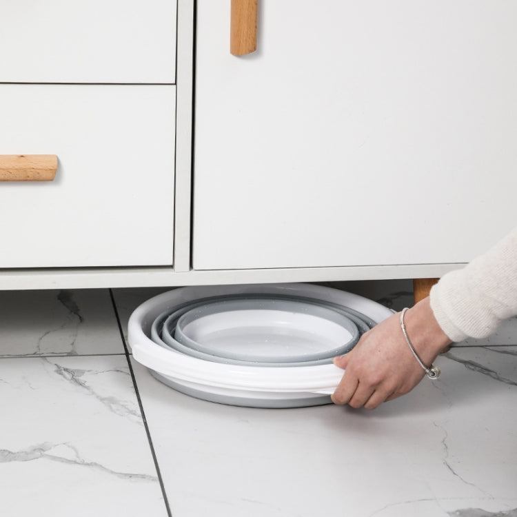 Secchio pieghevole in silicone 10 litri per casa e esterno