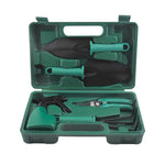 Set attrezzi da giardinaggio 10 pezzi con custodia