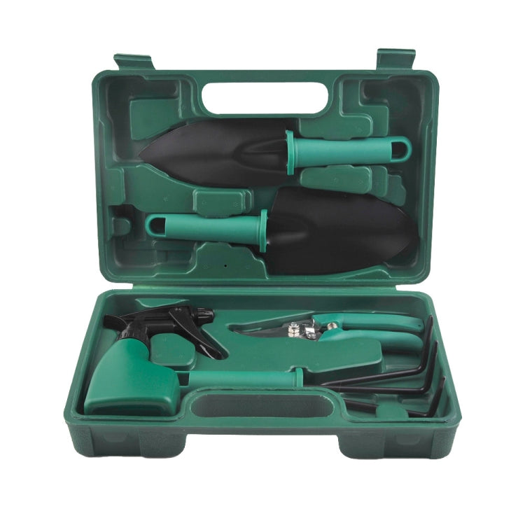 Set attrezzi da giardinaggio 10 pezzi con custodia