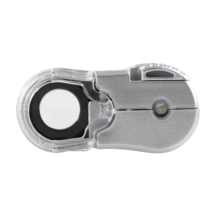 Mini microscopio portatile 60X con luce UV e LED - immagine 4