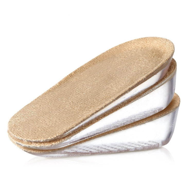 2 paia di solette in gel con imbottitura invisibile 1-3 cm