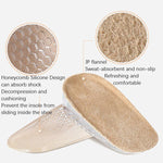 2 paia di solette in gel con imbottitura invisibile 1-3 cm