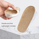 2 paia di solette in gel con imbottitura invisibile 1-3 cm