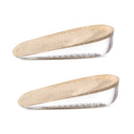 2 paia di solette in gel con imbottitura invisibile 1-3 cm