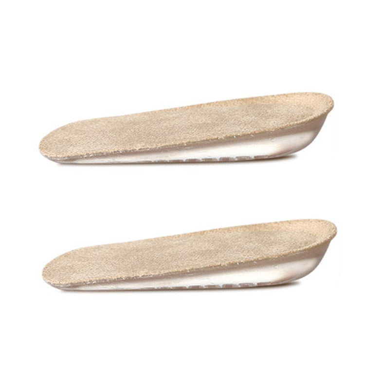 2 paia di solette in gel con imbottitura invisibile 1-3 cm