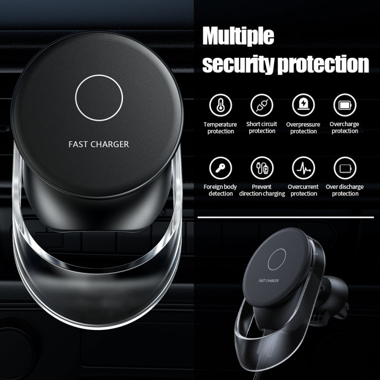 Caricabatterie wireless magnetico MagSafe per auto 15W
