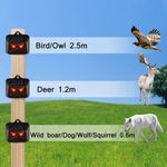 Repellente notturno solare per animali 209A 1pc