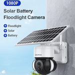 Telecamera IP solare WiFi impermeabile con audio bidirezionale