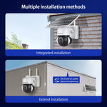 Telecamera IP solare WiFi impermeabile con audio bidirezionale