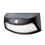 Lampada da parete solare giardino 8 LED con sensore a infrarossi