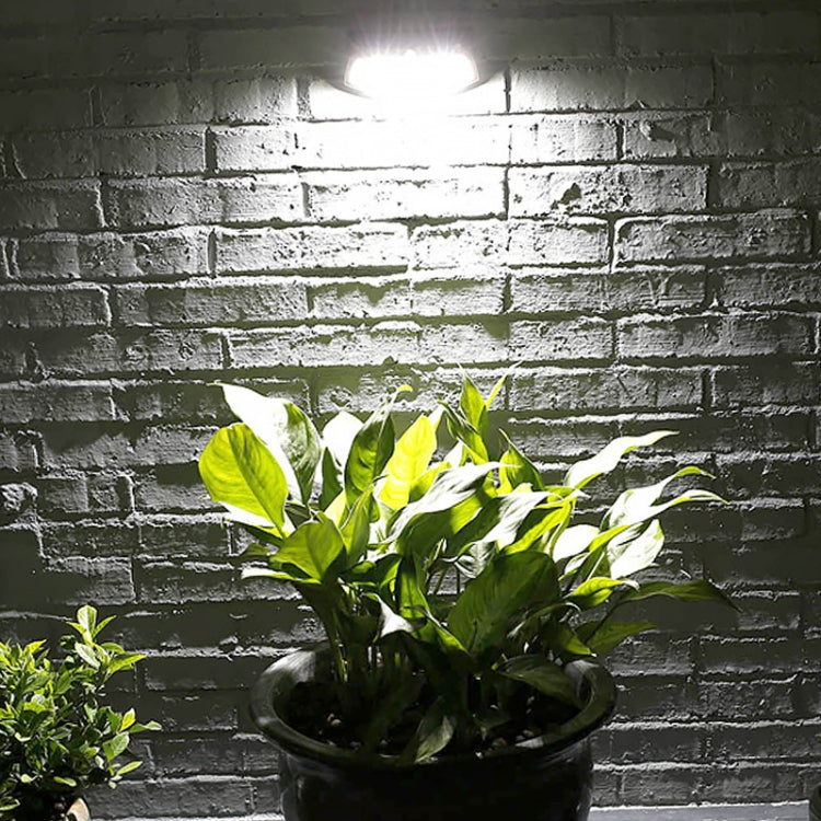 Lampada da parete solare giardino 8 LED con sensore a infrarossi