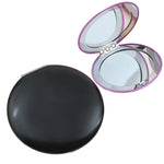 Set 3 specchi trucco portatili pieghevoli 6,7 cm