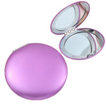 Set 3 specchi trucco portatili pieghevoli 6,7 cm