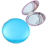 Set 3 specchi trucco portatili pieghevoli 6,7 cm