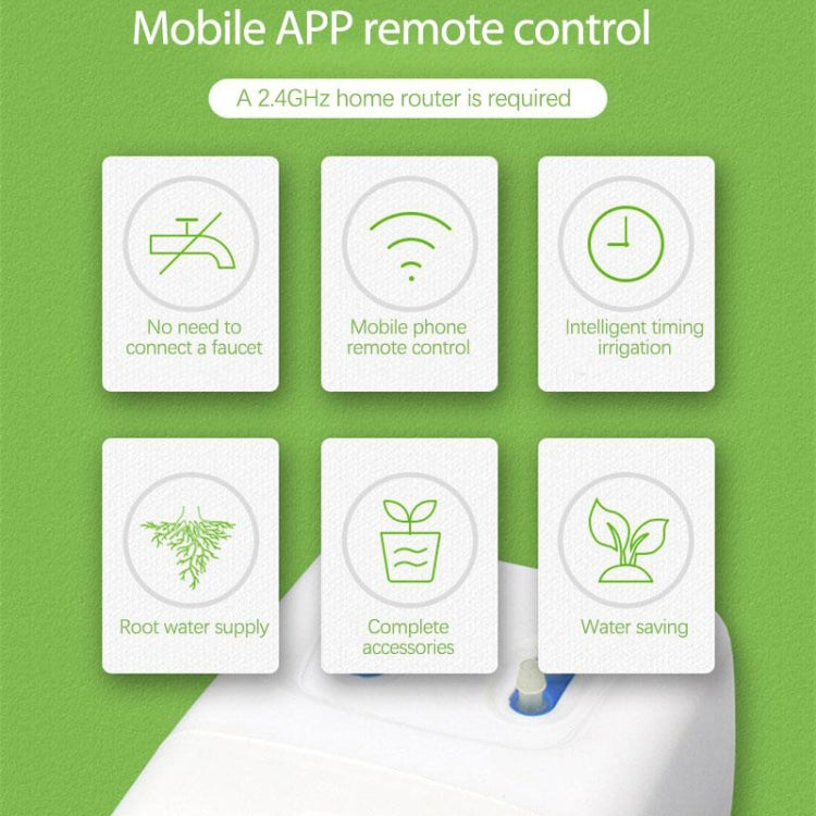 Controller irrigazione a goccia WiFi doppia pompa 15-20 piante