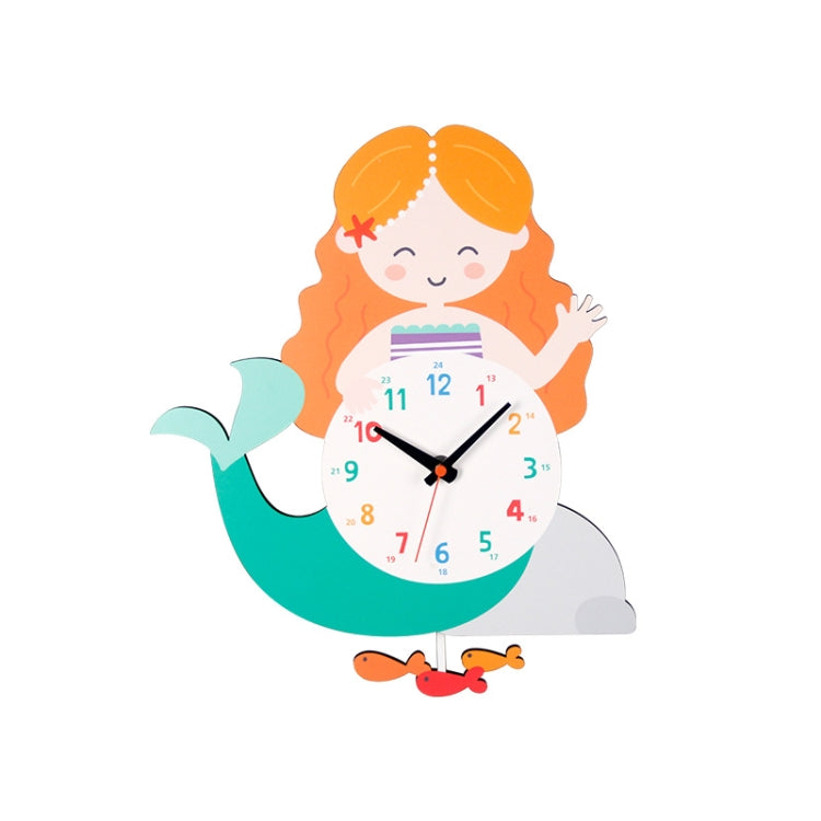 Orologio da parete in legno MDF 28cm cartoon