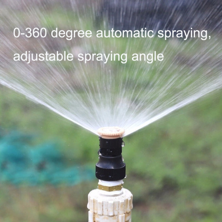 Irrigatore a sprinkler regolabile a 4 punti per prato