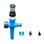 Irrigatore a sprinkler regolabile a 4 punti per prato